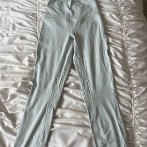 Lululemon double lined Leggings Light Blue
